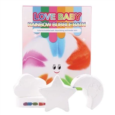 Rainbow Bath Bomb Set