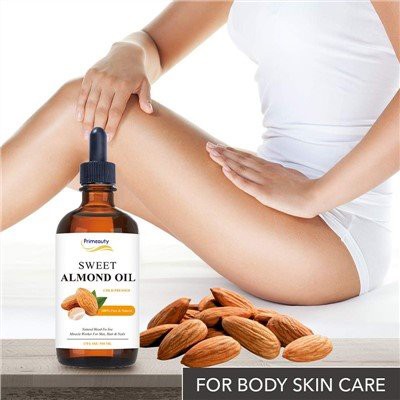 Sweet Almond Oil for Hair and Skin