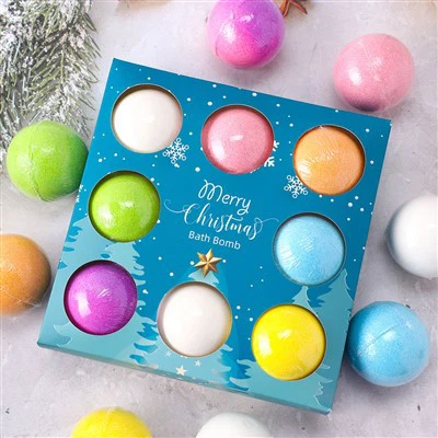 Christmas Bath Fizzers